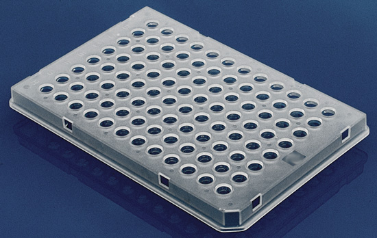 Half skirt 0.1mL 96 well PCR plate Half skirt 0.1mL 96 well PCR plate