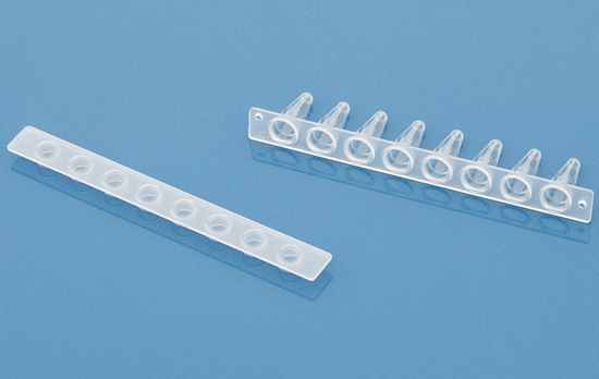 Low profile 0.2mL PCR tube strips color nature Low profile 0.2mL PCR tube strips color nature
