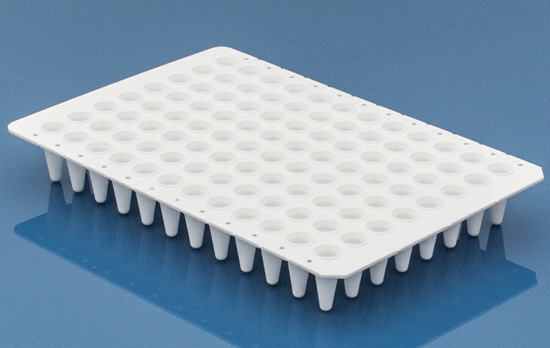 Non skirt white 0.1mL PCR plate