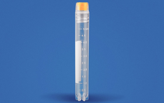 Self standing internal threads 5.0mL cryo tube Self standing internal threads 5.0mL cryo tube