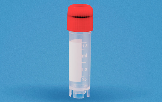 external threads 2.0ml cryogenic tube external threads 2.0mL cryogenic tube