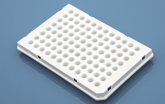white low profile 0.2mL 96 well PCR plate