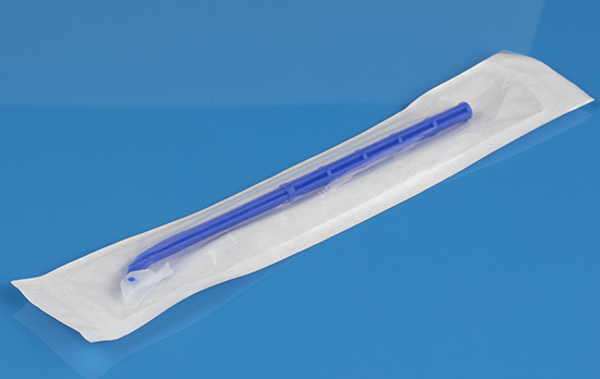 Plastic cell scraper, 180mm in length, blade 19mm in width