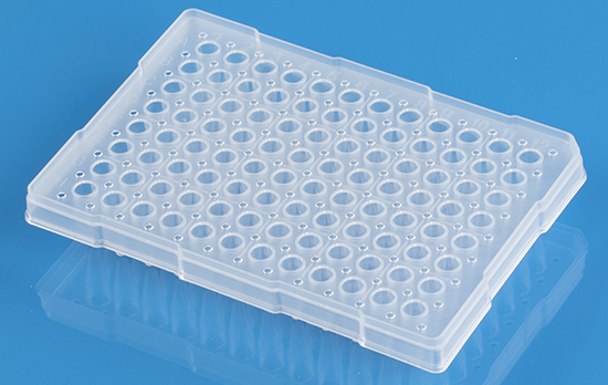 96 well rised side PCR plate 0.2mL