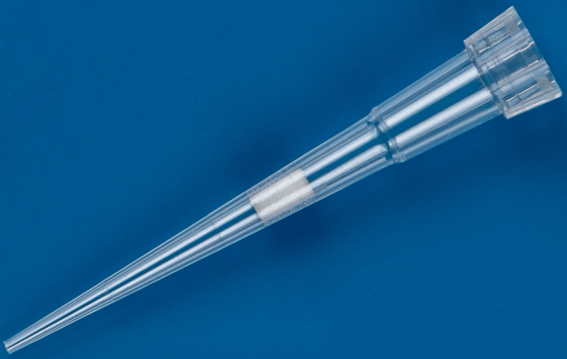 Low retention filter pipette tip 10uL.