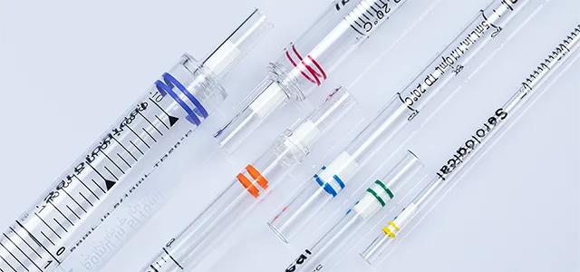 Serological pipettes.