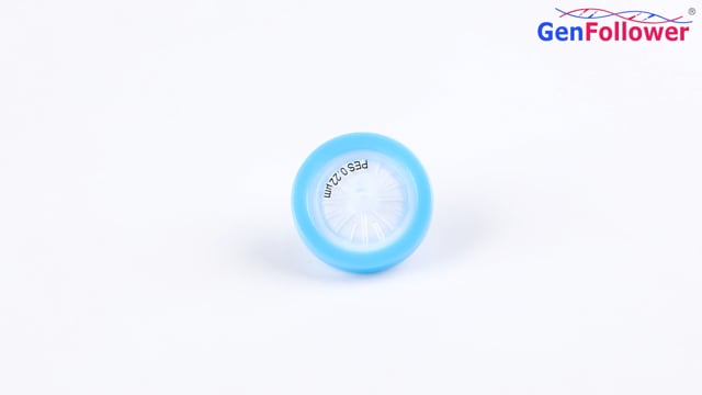 Product Display - 0.22 um PES syringe filter