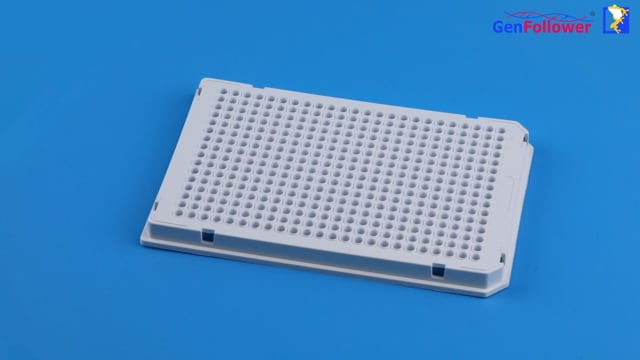 Product Display - 40uL 384 Well PCR Plates, Full Skirted, White