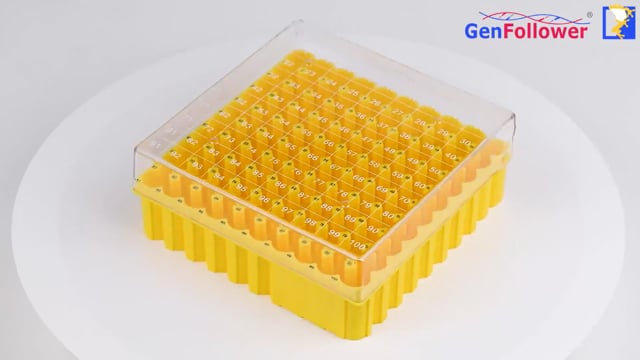 Product Display- Cryo Boxes with Hinged Lid, for 1.5/1.8/2.0mL tubes