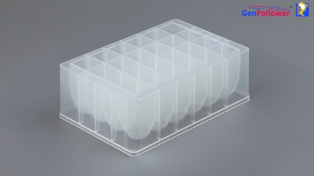 Product Display - 10 mL deep 24 well plates, U-bottom