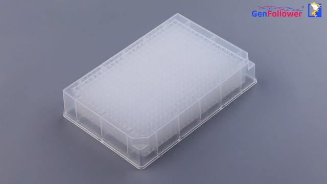 Product Display - Axygen style 240 uL deep 384 well plates