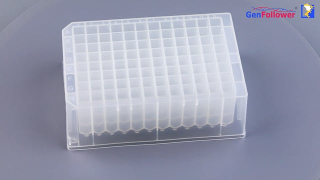 Product Display - Phenomenex Style 2.3 mL Deep 96-Well Plates, Square Well, Diamond-shaped Bottom