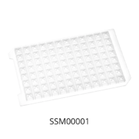 Sealing mats for 96 square well, pre-slit + opening, SSM00001.