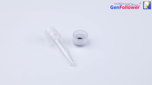 Product Display - 0.5 mL Screw Cap Micro Tubes with Separate Cap, Conical, High Cap