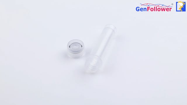 Product Display - 2.0 mL Screw Cap Micro Tubes with Seperate Cap and O-ring, Self-standing, High Cap