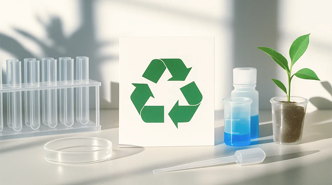 Classification and treatment of laboratory plastic consumables