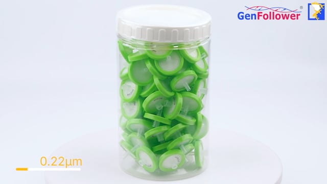 Product Display - 0.22um 0.45um nylon syringe filters