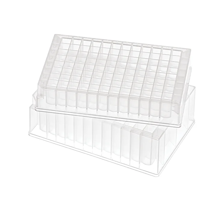 96 deep well plates, V-bottom