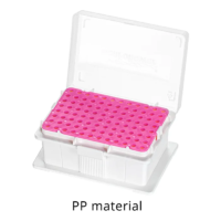 Open rack for 10ul pipette tips, PP.