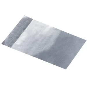 Aluminum foil, non-permeable.