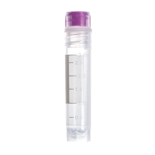 2.8 mL cryo tubes, internal threaded.