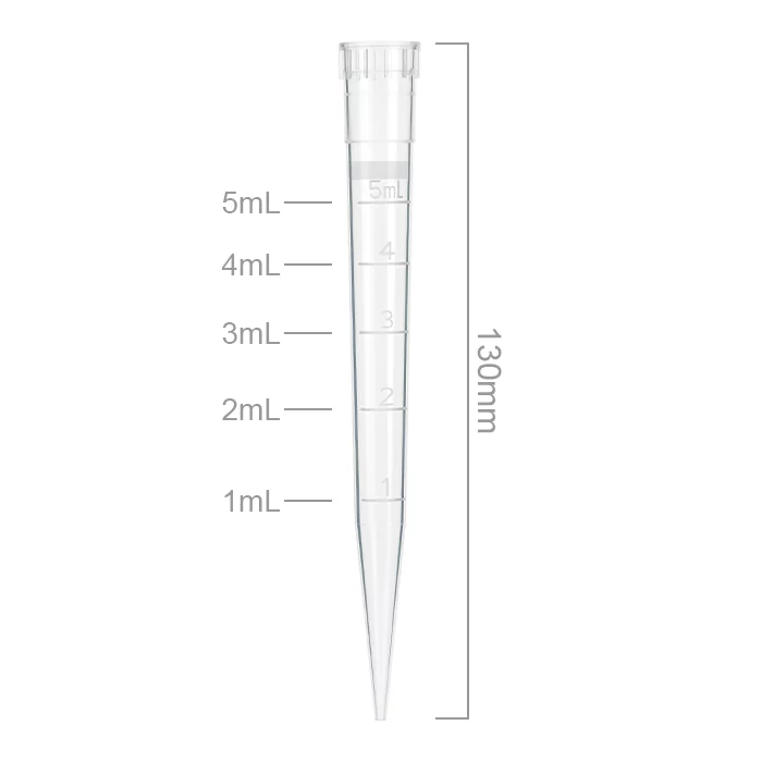 5mL macro volume pipette tips with filter G