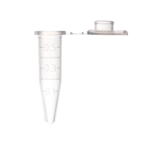 0.5mL microcentrifuge tubes.