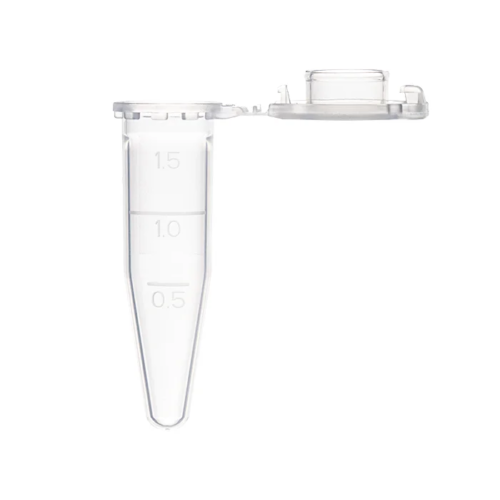 1.5mL microcentrifuge tubes with safety lock.