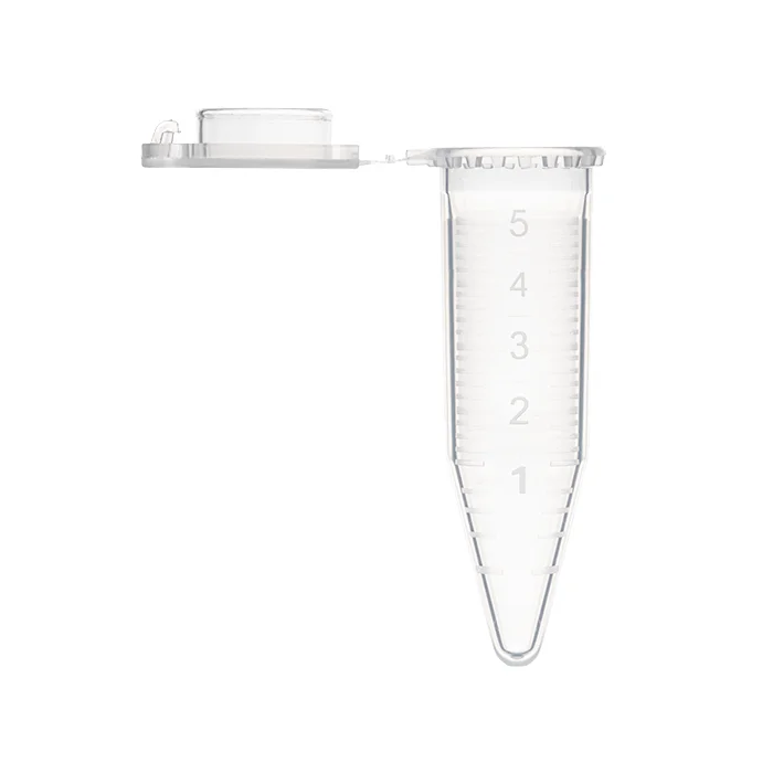 5mL microcentrifuge tubes with safety lock.
