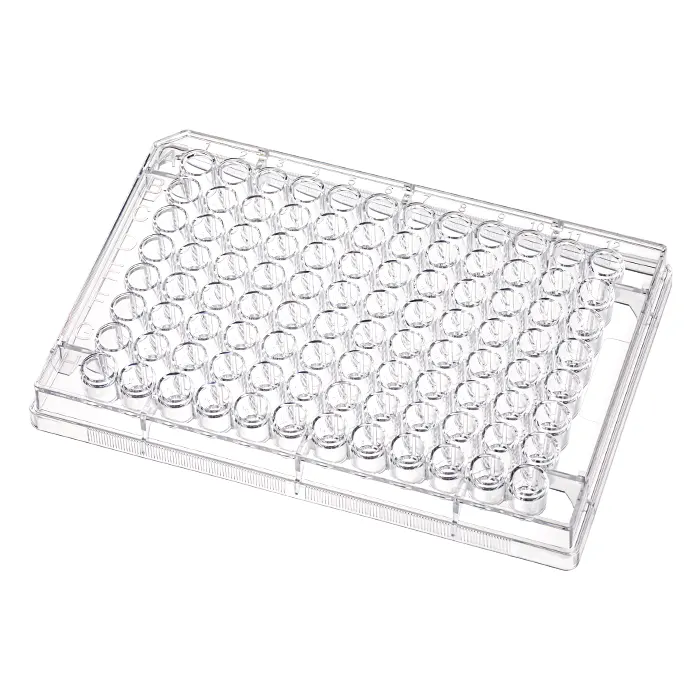 96-well undetachable ELISA plates, V-bottom.