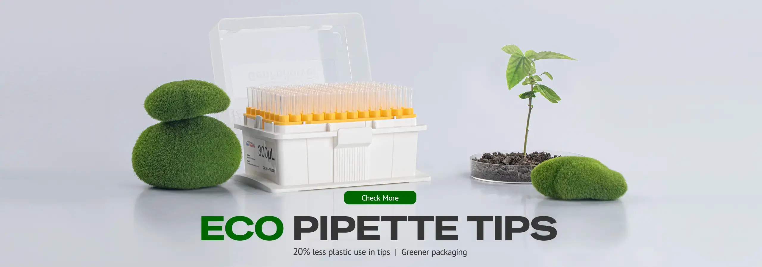 Eco pipette tips in PC.