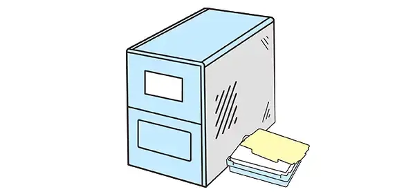 Plate heat sealer channel.