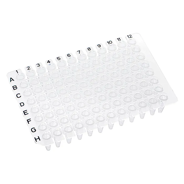 Cuttable PCR plates, 0.2ml, non-skirted.