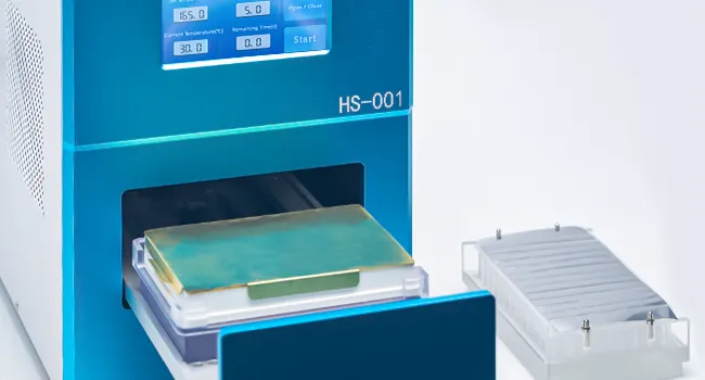 latest product - semi automated plate heat sealer