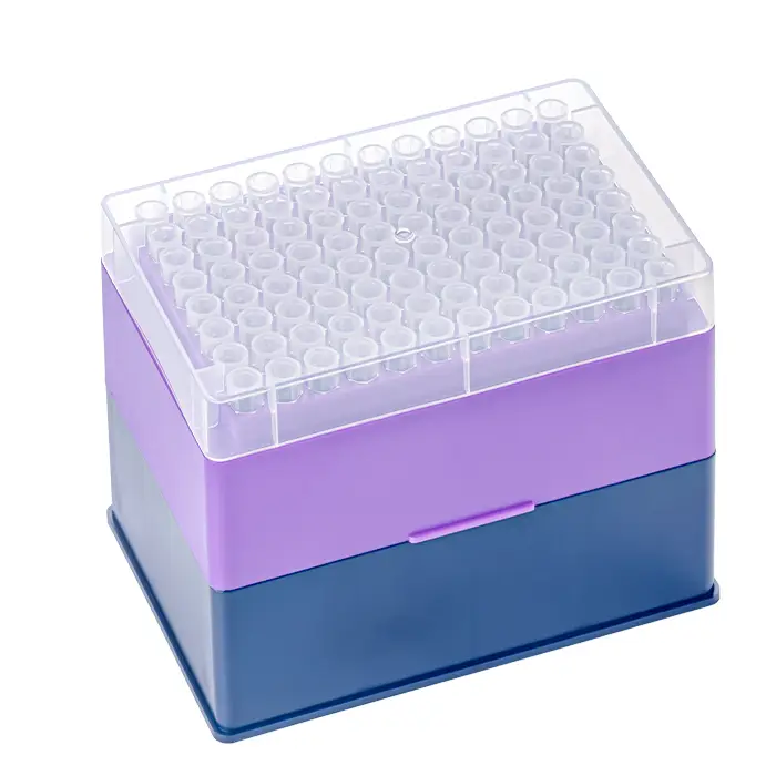 Rack of 50uL tips for opentrons flex.